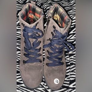 MAURICES High Heel Laced Ankle Boots